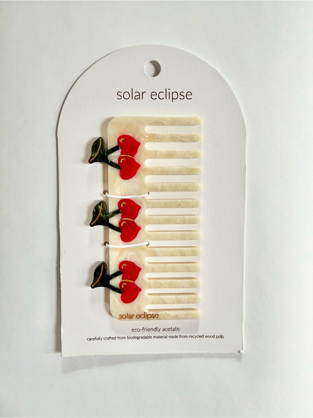 Solar Eclipse Cherry Comb